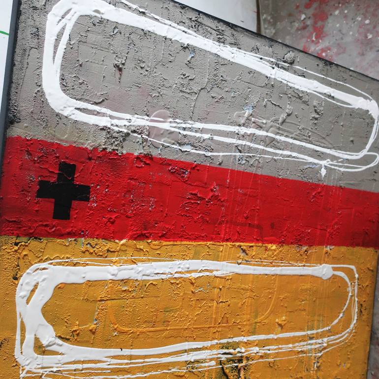 Original Contemporary Abstract Painting by Damian Pavlovic