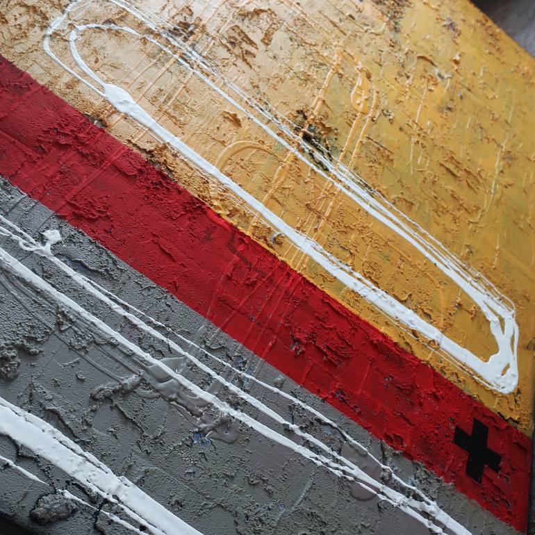 Original Contemporary Abstract Painting by Damian Pavlovic