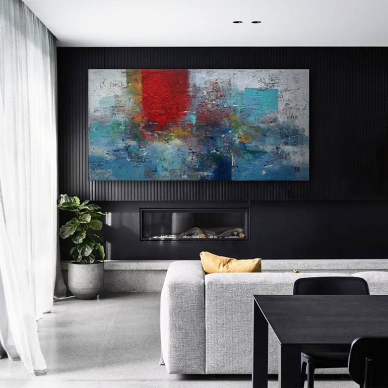 Original Expressionism Abstract Painting by Damian Pavlovic