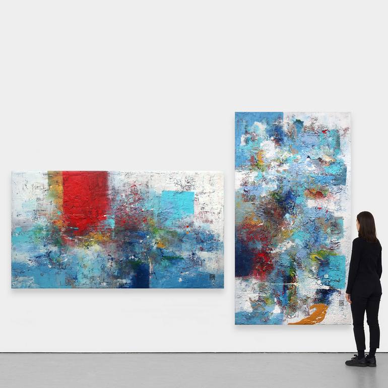 Original Contemporary Abstract Painting by Damian Pavlovic