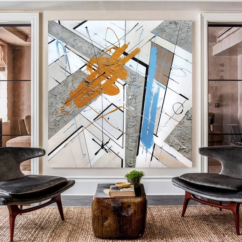 Original Impressionism Abstract Painting by Damian Pavlovic