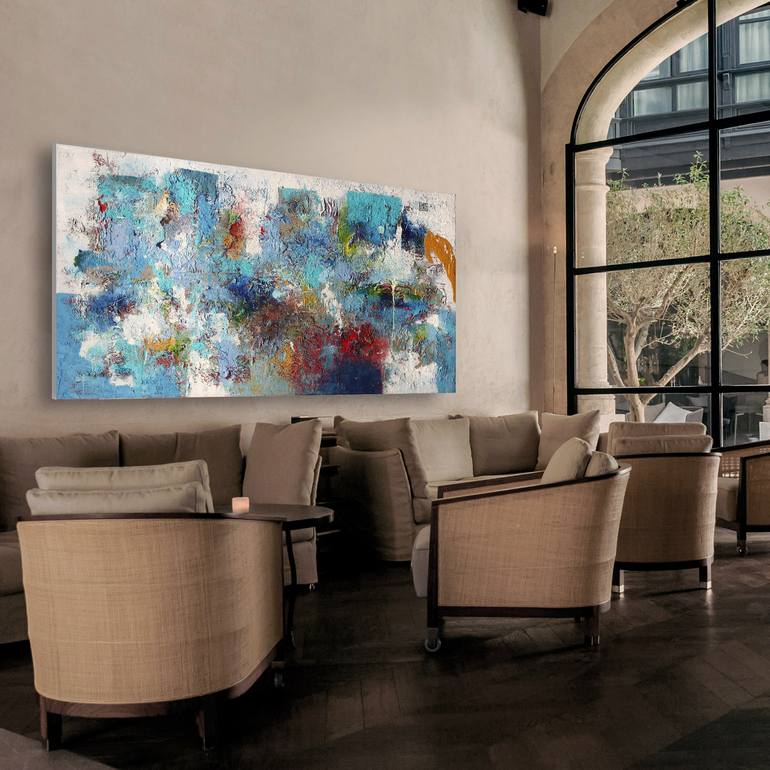 Original Contemporary Abstract Painting by Damian Pavlovic