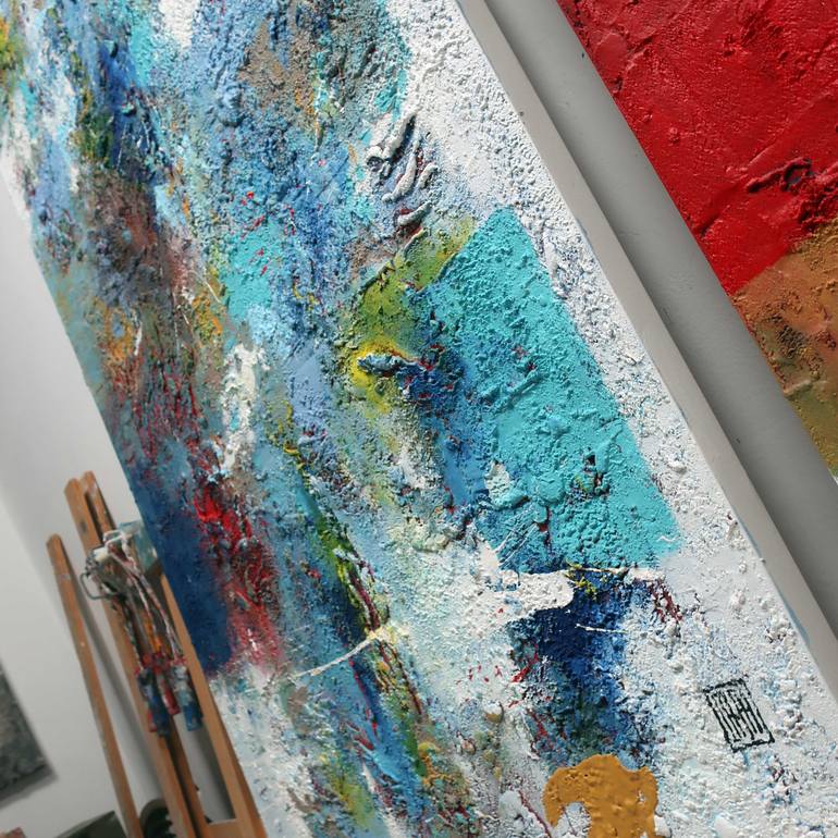 Original Contemporary Abstract Painting by Damian Pavlovic