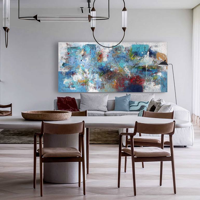 Original Contemporary Abstract Painting by Damian Pavlovic