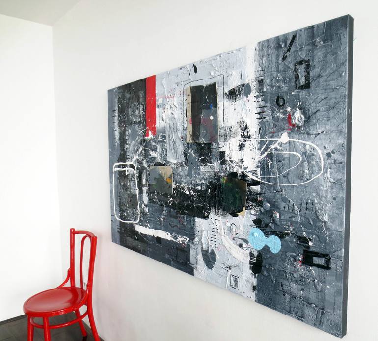 Original Abstract Painting by Damian Pavlovic