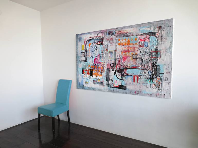 Original Abstract Painting by Damian Pavlovic