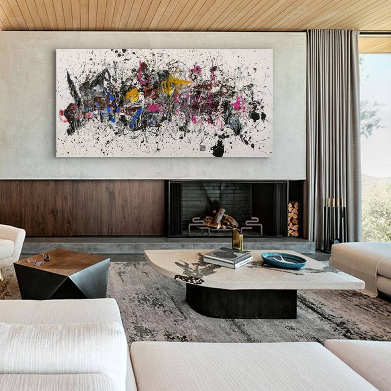 Original Abstract Painting by Damian Pavlovic