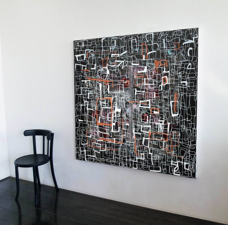 Original Abstract Painting by Damian Pavlovic