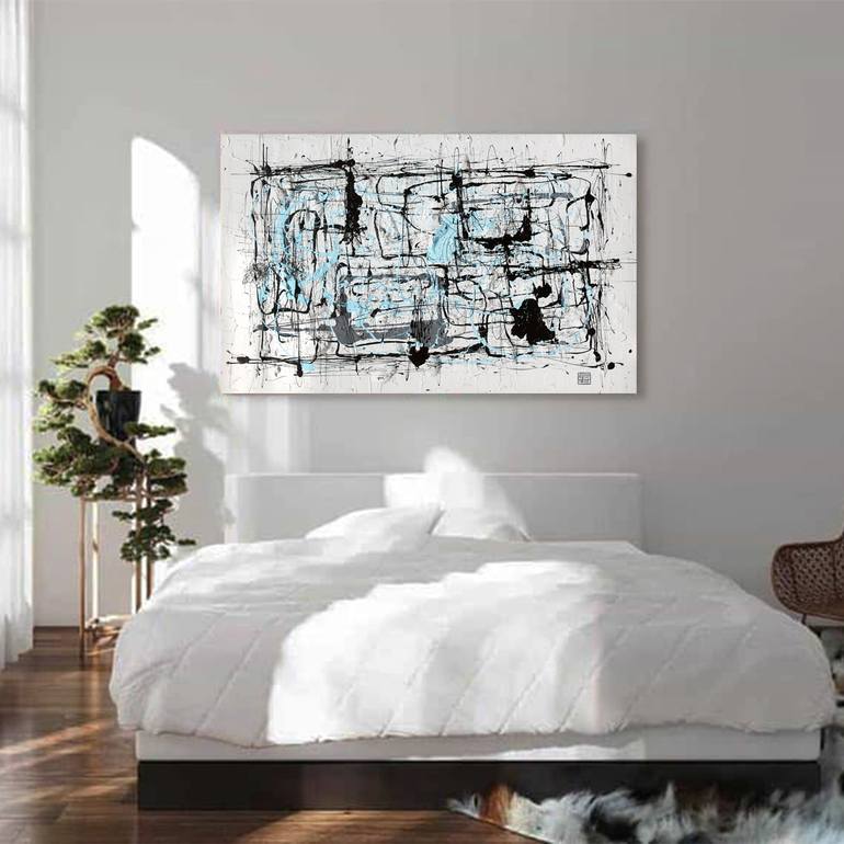 Original Abstract Painting by Damian Pavlovic