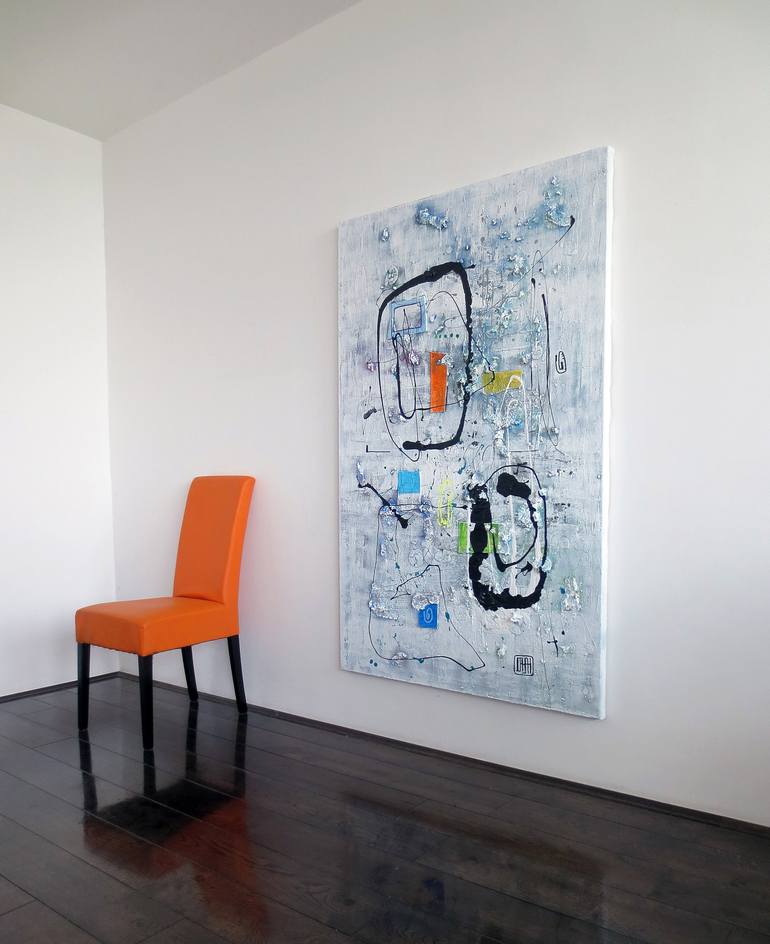 Original Abstract Painting by Damian Pavlovic