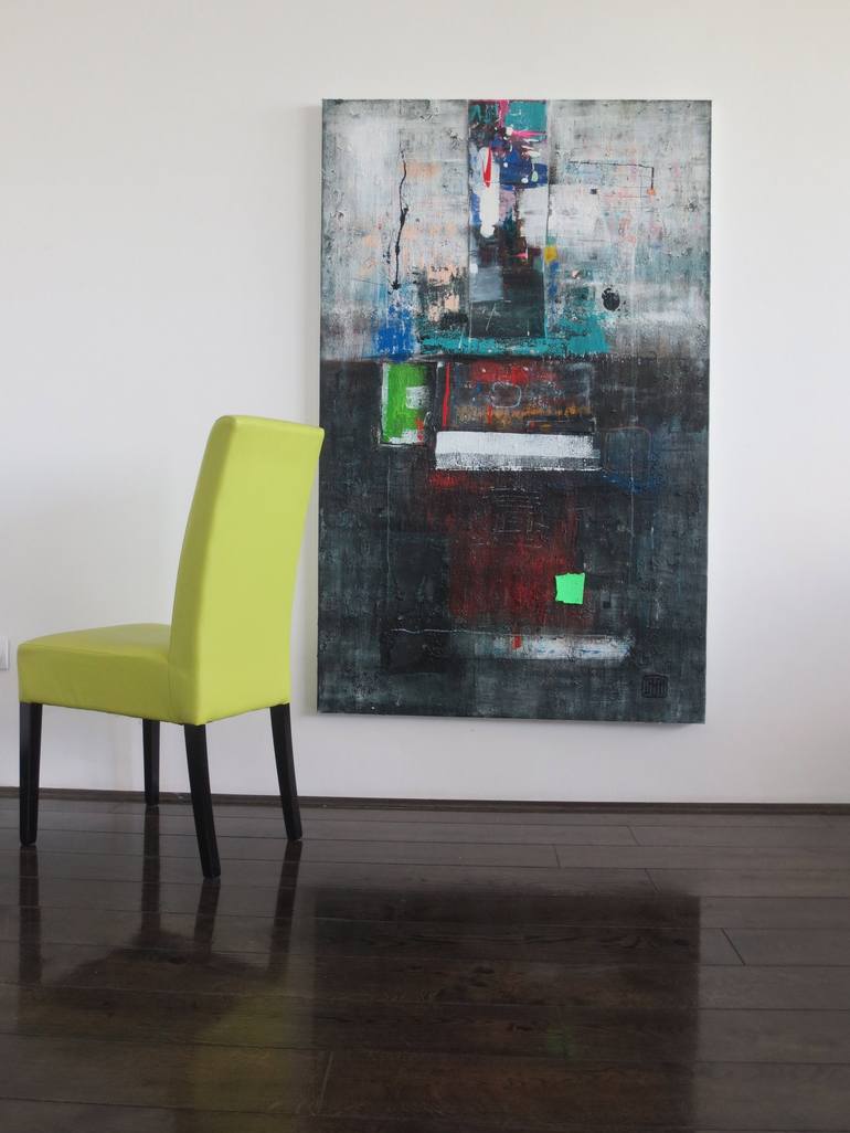 Original Abstract Painting by Damian Pavlovic