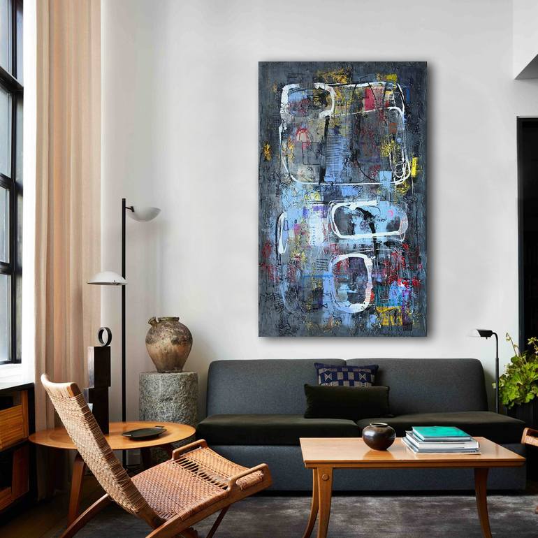 Original Abstract Painting by Damian Pavlovic