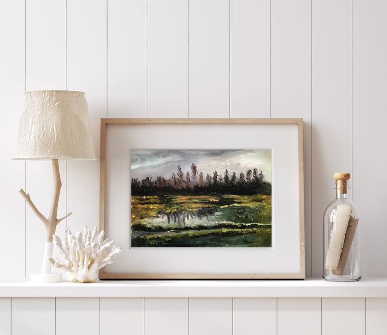 Original Landscape Painting by Caroline Hilde