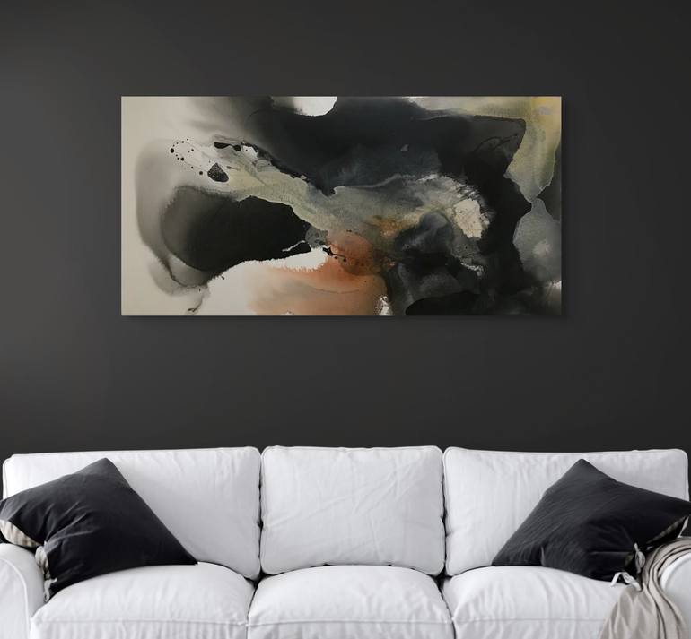 Original Abstract Expressionism Abstract Painting by Kris Haas