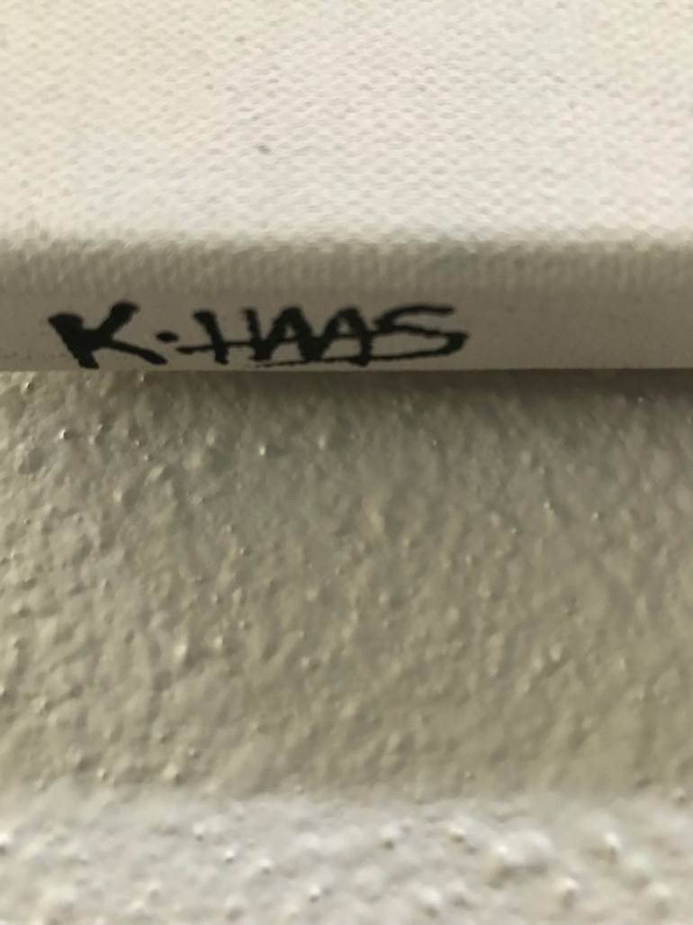 Original Abstract Expressionism Abstract Painting by Kris Haas