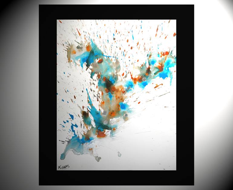 Original Fine Art Abstract Painting by Kris Haas