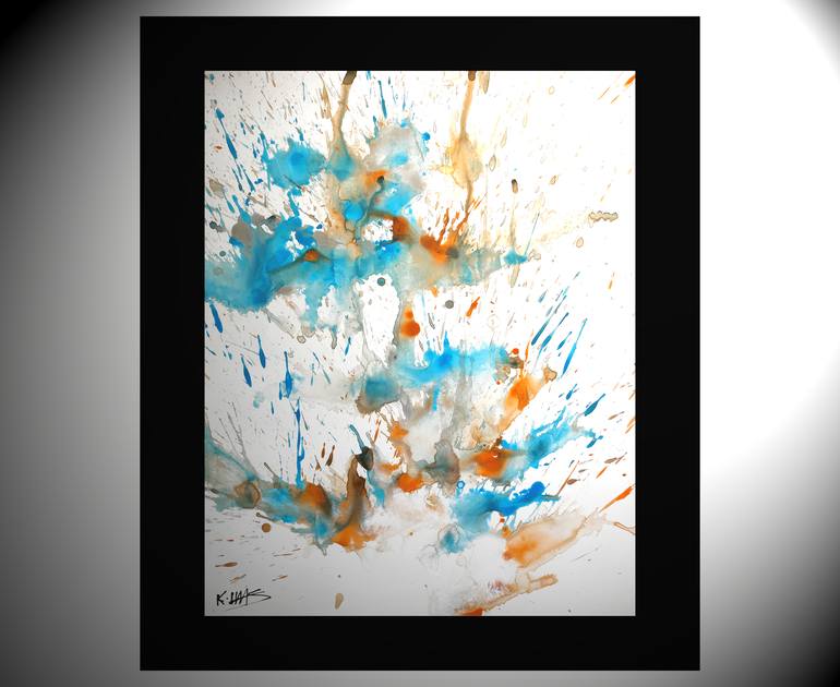 Original Fine Art Abstract Painting by Kris Haas