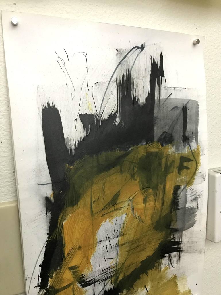 Original Abstract Painting by Kris Haas