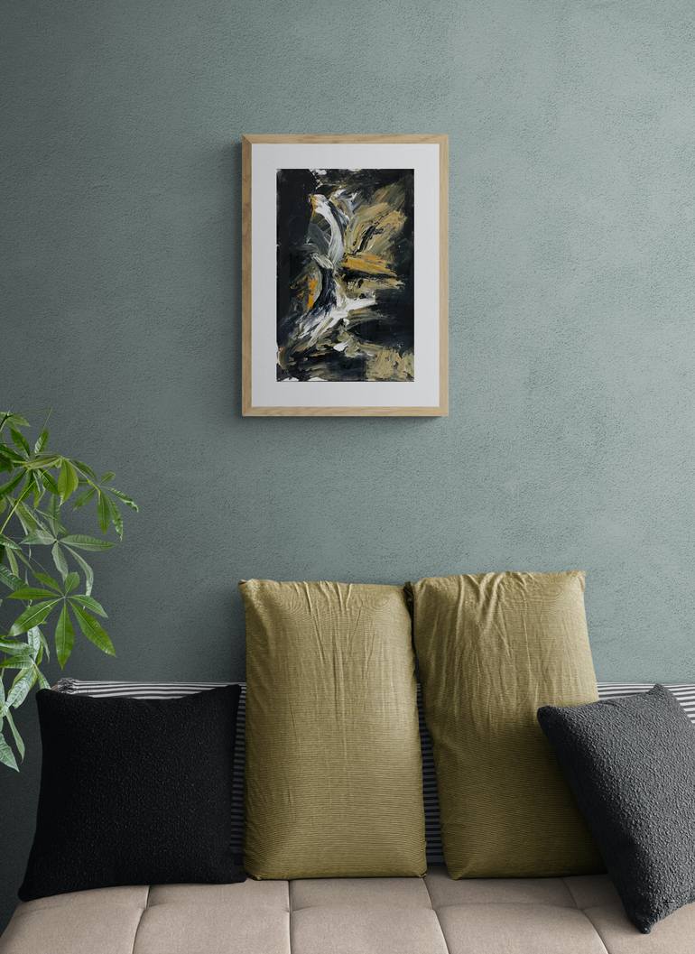 Original Abstract Expressionism Abstract Painting by Kris Haas