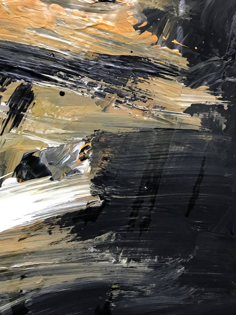 Original Abstract Expressionism Abstract Painting by Kris Haas