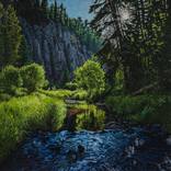 Morning, East Fork Jemez River by jonathan keeton