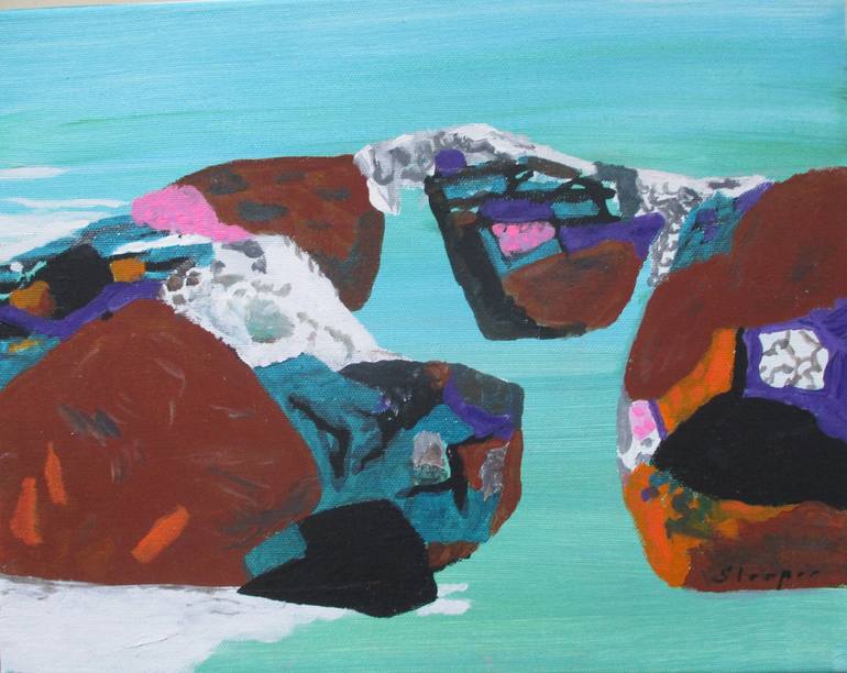 Glitterati Painting by Sylvia Sleeper Saatchi Art