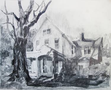 Print of Fine Art Landscape Drawings by Milan Andric