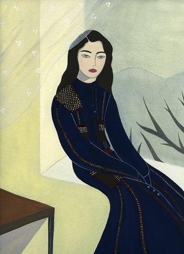 Print of Women Paintings by Josephine Kahng