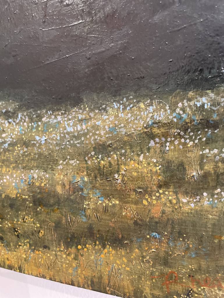 Original Contemporary Landscape Painting by rhea cutillo