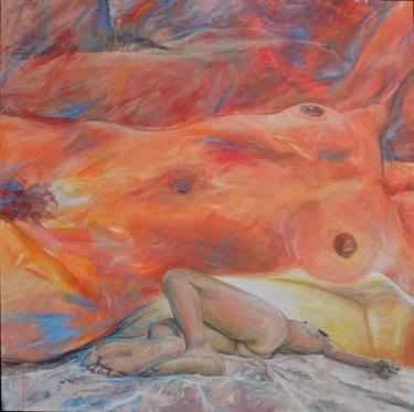 Original Nude Paintings by bruno CHARPENTIER
