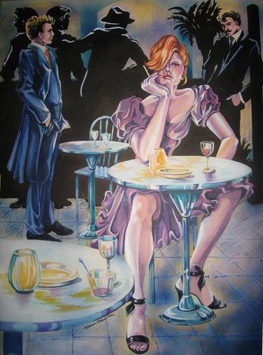 Print of Figurative Pop Culture/Celebrity Paintings by Kathleen Rice