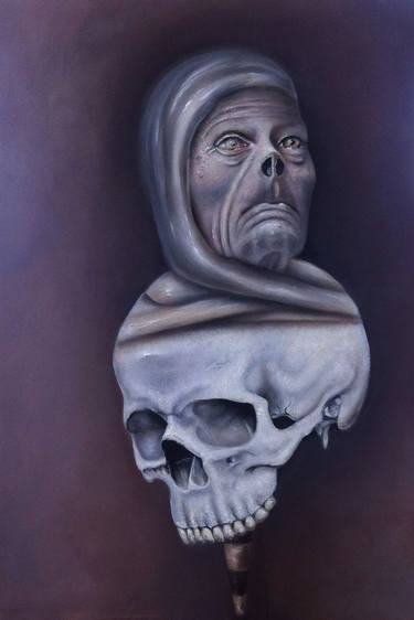 Print of Surrealism Mortality Paintings by Shannon Carr