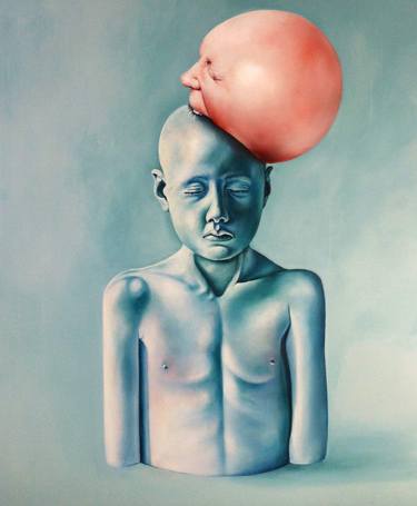 Original Conceptual Mortality Paintings by Shannon Carr