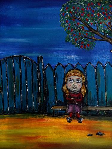 Original Children Painting by Arsen Gomareli