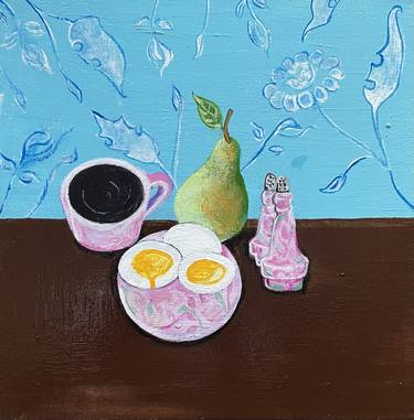 Print of Abstract Expressionism Food Paintings by Adriana Sharpe