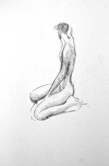 Original Figurative Men Drawings by Jamie Zubairi