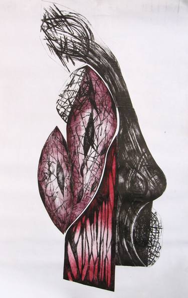 Original Body Printmaking by Blagojche Naumoski - Bane