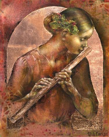 Flutist in Red thumb