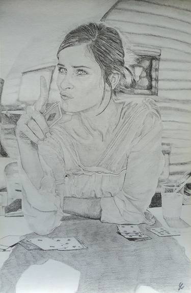 Print of Women Drawings by Renato Mendoza