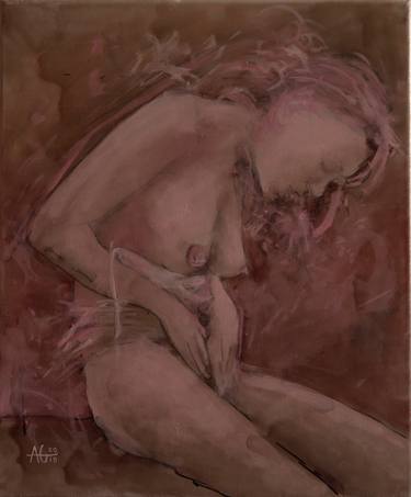 Original Erotic Painting by Antero Guerra Inácio