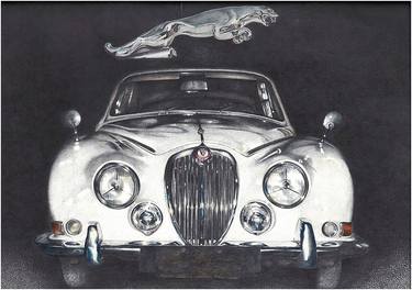 Print of Automobile Drawings by Nicky Chiarello