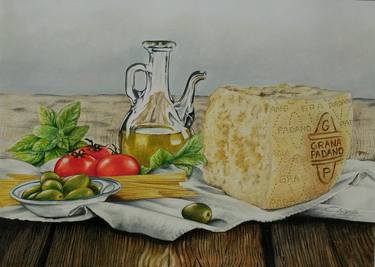 Print of Food Paintings by Nicky Chiarello