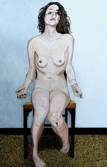 Print of Photorealism Nude Paintings by Ken Vrana