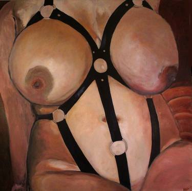 Print of Photorealism Nude Paintings by Ken Vrana