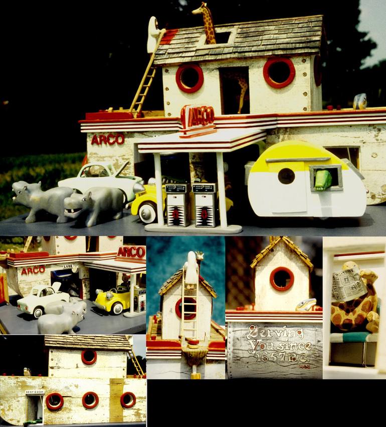 Original Figurative Humor Sculpture by Ken Vrana