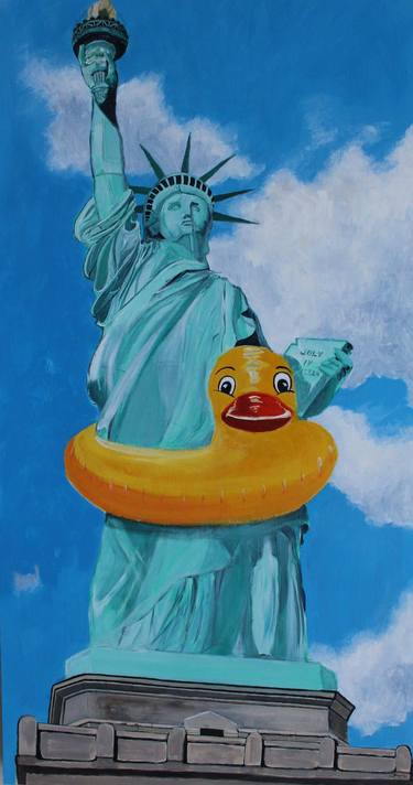 Original Humor Paintings by Ken Vrana