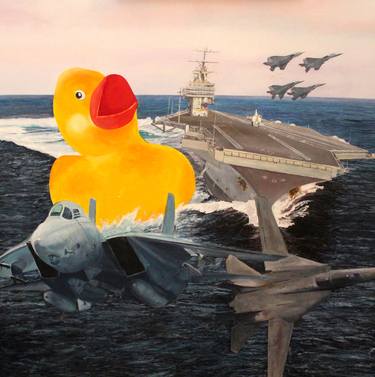 Ducky Attacks the HW Bush in the Straits of Hormuz thumb