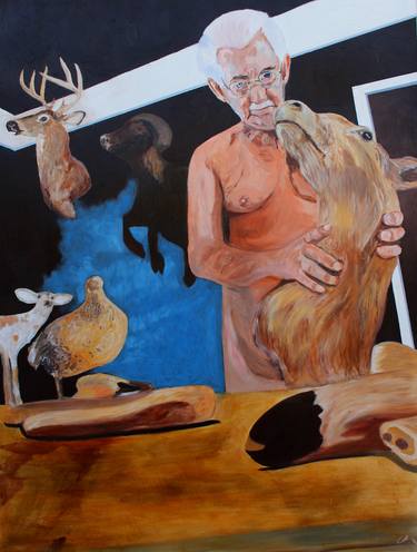 Original Realism Nude Paintings by Ken Vrana