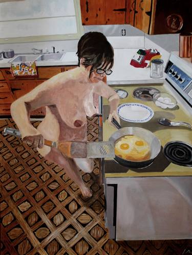 Original Realism Nude Paintings by Ken Vrana