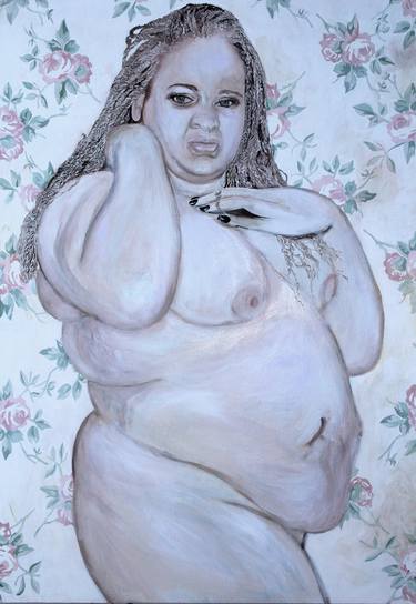 Print of Portraiture Nude Paintings by Ken Vrana